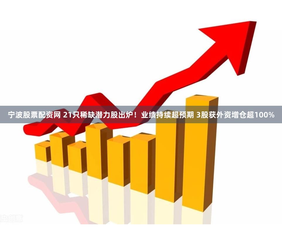 宁波股票配资网 21只稀缺潜力股出炉！业绩持续超预期 3股获外资增仓超100%