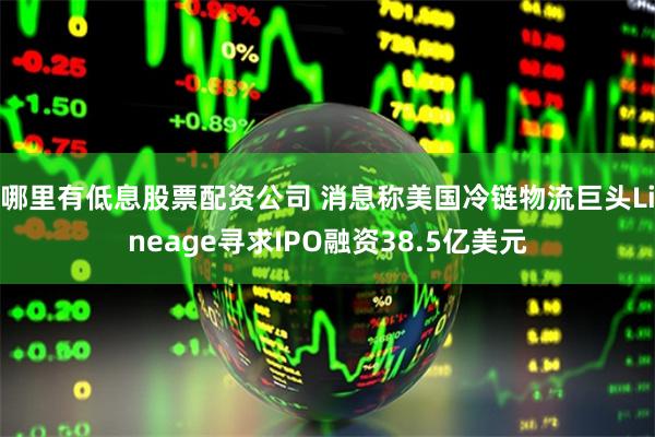 哪里有低息股票配资公司 消息称美国冷链物流巨头Lineage寻求IPO融资38.5亿美元