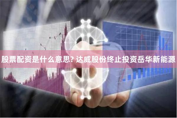 股票配资是什么意思? 达威股份终止投资岳华新能源
