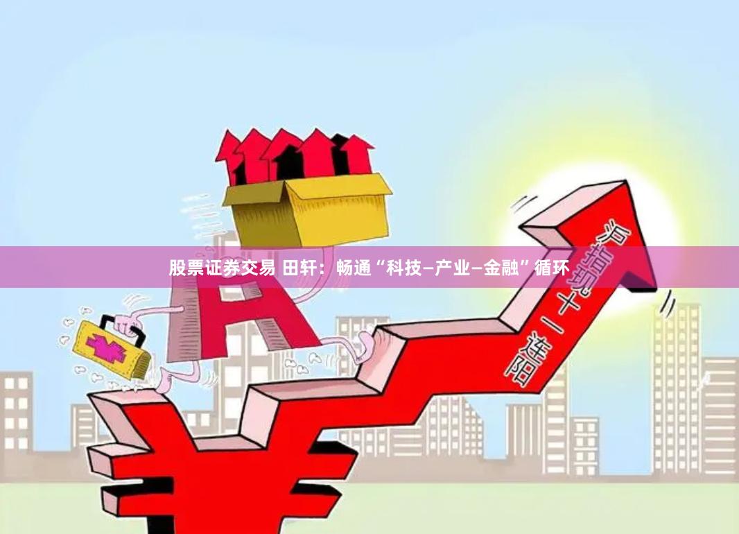 股票证券交易 田轩：畅通“科技—产业—金融”循环