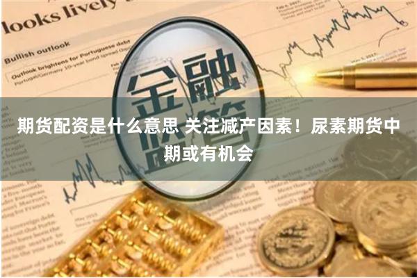期货配资是什么意思 关注减产因素！尿素期货中期或有机会